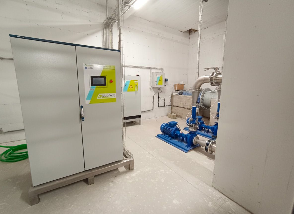 Technology-partner ozone system installed for an irrigation network in Italy